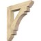 Ekena Millwork Merced Slat Rough Sawn Bracket, Douglas Fir, 6"W x 36"D x 40"H BKT06X36X40MRC06RDF - alternate 1